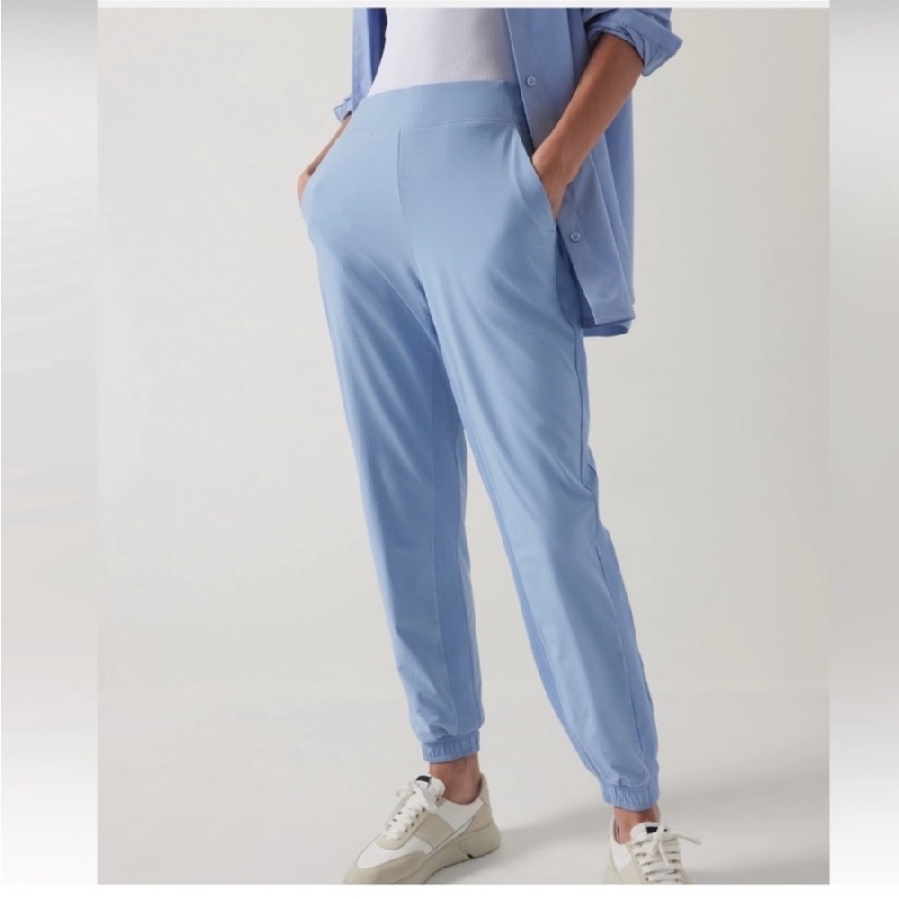 Athleta Brooklyn Joggers Heron Blue